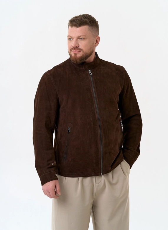 Мужская куртка из натуральной замши
