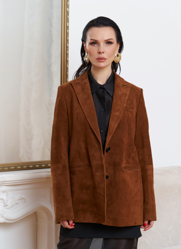 Женский замшевый жакет Женский замшевый жакет