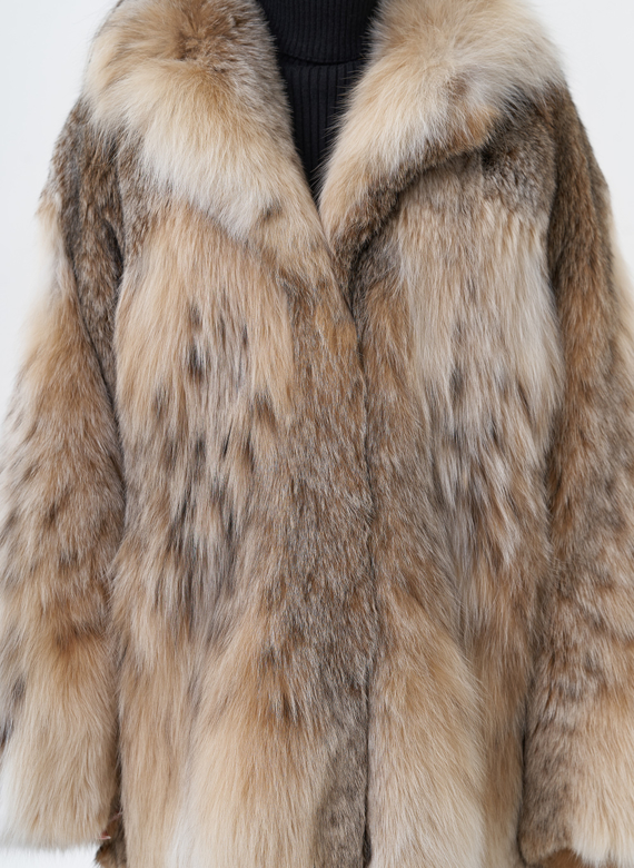 Шуба из рыси