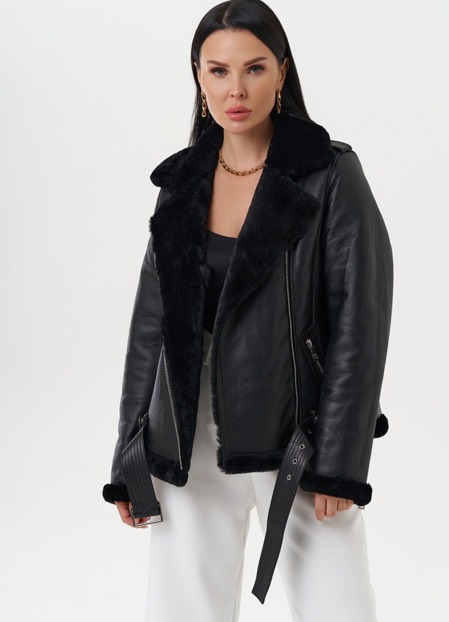 Женская дубленка 