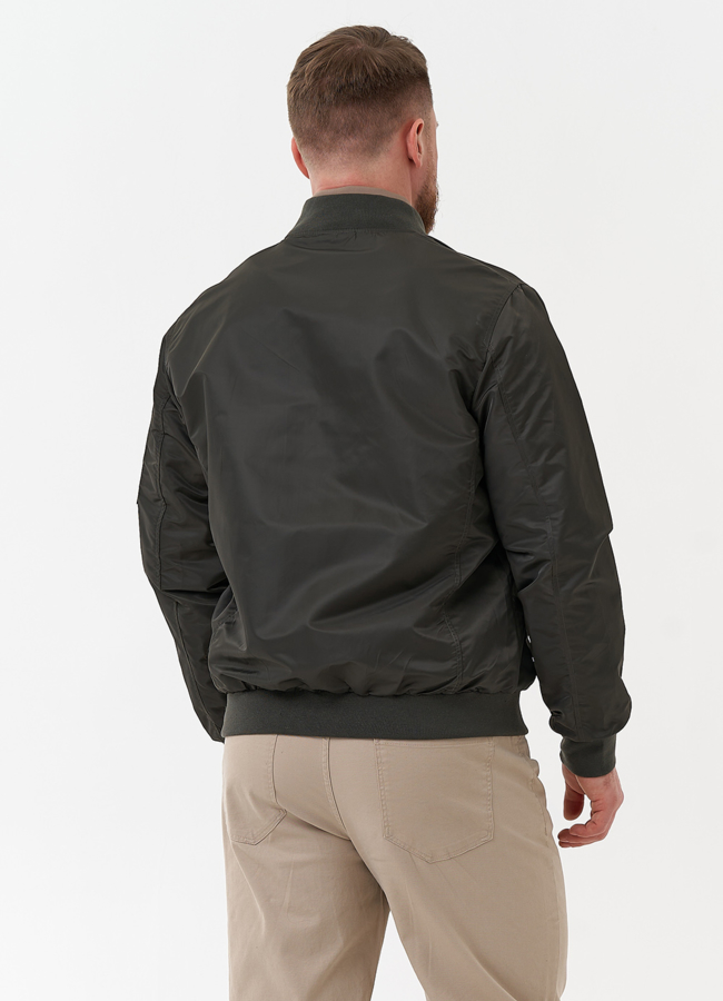 Мужская куртка бомбер модель № 30276 в кредит