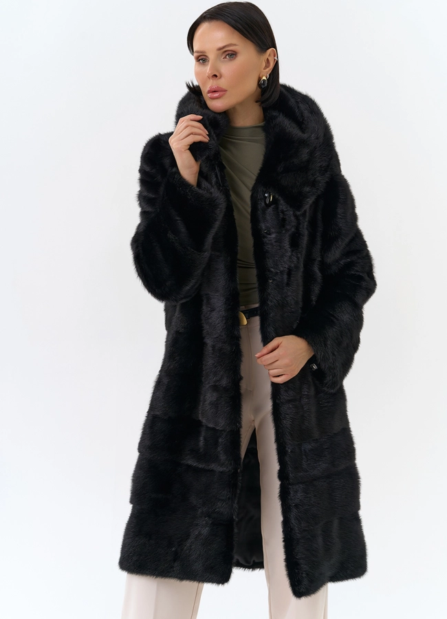 Шуба из норки модель № 24728 универмаг малина