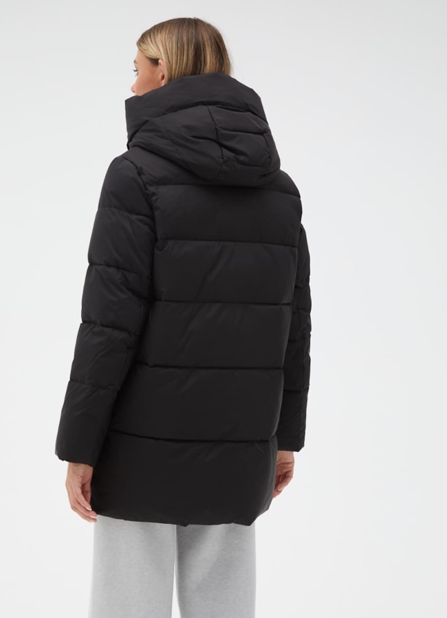 фото Женский пуховик с капюшоном модель № 31146